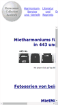 Mobile Screenshot of harmoniumservice.de